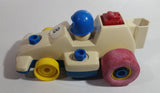 1984 Fisher Price Toys 184 Formula 1 Race Car Pull Back Motorized Friction Toy Vehicle Made in Singapore