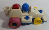 1984 Fisher Price Toys 184 Formula 1 Race Car Pull Back Motorized Friction Toy Vehicle Made in Singapore