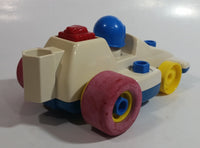 1984 Fisher Price Toys 184 Formula 1 Race Car Pull Back Motorized Friction Toy Vehicle Made in Singapore