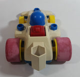 1984 Fisher Price Toys 184 Formula 1 Race Car Pull Back Motorized Friction Toy Vehicle Made in Singapore