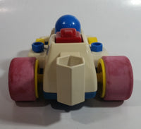 1984 Fisher Price Toys 184 Formula 1 Race Car Pull Back Motorized Friction Toy Vehicle Made in Singapore