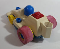 1984 Fisher Price Toys 184 Formula 1 Race Car Pull Back Motorized Friction Toy Vehicle Made in Singapore