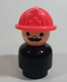 Fisher Price Little People Fireman Firefighters 3 1/4" Tall Plastic Toy Figure