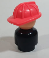 Fisher Price Little People Fireman Firefighters 3 1/4" Tall Plastic Toy Figure