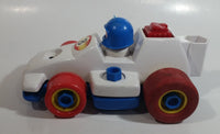 1984 Fisher Price Toys 184 Formula 1 Race Car Pull Back Motorized Friction Toy Vehicle Made in Singapore