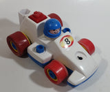 1984 Fisher Price Toys 184 Formula 1 Race Car Pull Back Motorized Friction Toy Vehicle Made in Singapore