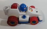 1984 Fisher Price Toys 184 Formula 1 Race Car Pull Back Motorized Friction Toy Vehicle Made in Singapore