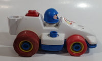 1984 Fisher Price Toys 184 Formula 1 Race Car Pull Back Motorized Friction Toy Vehicle Made in Singapore