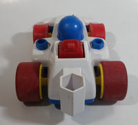 1984 Fisher Price Toys 184 Formula 1 Race Car Pull Back Motorized Friction Toy Vehicle Made in Singapore