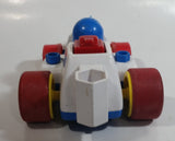 1984 Fisher Price Toys 184 Formula 1 Race Car Pull Back Motorized Friction Toy Vehicle Made in Singapore