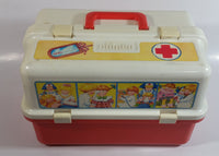 Vintage Fisher Price Chicco Doctor Medical Kit Toy Set with Multiple Accessories and Tools Made in Italy