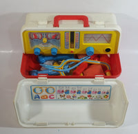 Vintage Fisher Price Chicco Doctor Medical Kit Toy Set with Multiple Accessories and Tools Made in Italy