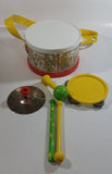 Vintage 1979 Fisher Price #921 Marching Band Drum with Other Instruments