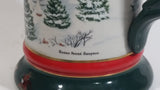 1991 Budweiser Holiday Stein Collection The Season's Best Ceramic Beer Stein By Artist Susan Sampson - Handcrafted in Brazil by Ceramarte