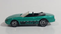 1998 Hot Wheels First Editions Jaguar XK-8 Convertible Metallic Turquoise Green Die Cast Toy Car Vehicle