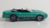 1998 Hot Wheels First Editions Jaguar XK-8 Convertible Metallic Turquoise Green Die Cast Toy Car Vehicle