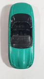 1998 Hot Wheels First Editions Jaguar XK-8 Convertible Metallic Turquoise Green Die Cast Toy Car Vehicle