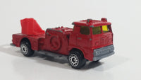 Zylmex P312 Fire Engine Red Die Cast Toy Ladder Truck Firefighting Car Vehicle