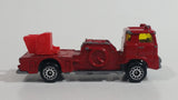 Zylmex P312 Fire Engine Red Die Cast Toy Ladder Truck Firefighting Car Vehicle