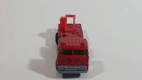 Zylmex P312 Fire Engine Red Die Cast Toy Ladder Truck Firefighting Car Vehicle