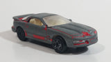 MotorMax 6005 1999 Pontiac Firebird Red Bare Metal Die Cast Toy Car Vehicle Heavy Paint Wear