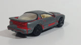 MotorMax 6005 1999 Pontiac Firebird Red Bare Metal Die Cast Toy Car Vehicle Heavy Paint Wear