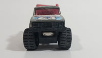 1986 Matchbox Open Back Truck 4x4 #63 White Die Cast Toy Car Vehicle Made in Thailand