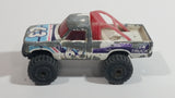 1986 Matchbox Open Back Truck 4x4 #63 White Die Cast Toy Car Vehicle Made in Thailand