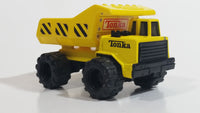 2003 Tonka Construction Dump Truck Yellow Die Cast and Plastic Toy Car Vehicle McDonald's Happy Meal