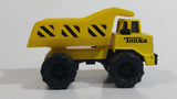 2003 Tonka Construction Dump Truck Yellow Die Cast and Plastic Toy Car Vehicle McDonald's Happy Meal