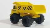 2003 Tonka Construction Dump Truck Yellow Die Cast and Plastic Toy Car Vehicle McDonald's Happy Meal