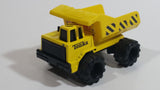 2003 Tonka Construction Dump Truck Yellow Die Cast and Plastic Toy Car Vehicle McDonald's Happy Meal