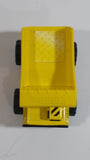 2003 Tonka Construction Dump Truck Yellow Die Cast and Plastic Toy Car Vehicle McDonald's Happy Meal