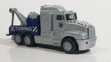 1995 New Ray Police Towing Tow Truck Plastic Die Cast Toy Cop Car Vehicle