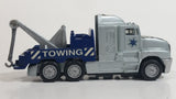 1995 New Ray Police Towing Tow Truck Plastic Die Cast Toy Cop Car Vehicle