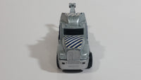 1995 New Ray Police Towing Tow Truck Plastic Die Cast Toy Cop Car Vehicle