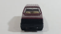 Maisto Ford Explorer Airport Shuttle Burgundy Toy Car Vehicle