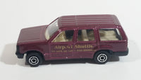 Maisto Ford Explorer Airport Shuttle Burgundy Toy Car Vehicle