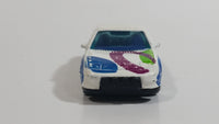 1997 Hot Wheels Racing World Toyota MR2 White Die Cast Toy Car Vehicle