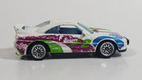 1997 Hot Wheels Racing World Toyota MR2 White Die Cast Toy Car Vehicle