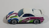 1997 Hot Wheels Racing World Toyota MR2 White Die Cast Toy Car Vehicle