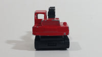 1996 Matchbox Atlas Excavator Red Die Cast Toy Car Construction Equipment Vehicle