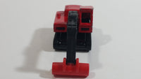 1996 Matchbox Atlas Excavator Red Die Cast Toy Car Construction Equipment Vehicle