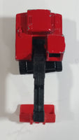 1996 Matchbox Atlas Excavator Red Die Cast Toy Car Construction Equipment Vehicle