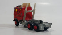 Majorette Super Movers 55 F.D.N.Y. Fire Engine Semi Truck Tractor Red Die Cast Toy Car Rig Vehicle