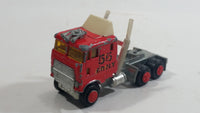 Majorette Super Movers 55 F.D.N.Y. Fire Engine Semi Truck Tractor Red Die Cast Toy Car Rig Vehicle