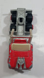 Majorette Super Movers 55 F.D.N.Y. Fire Engine Semi Truck Tractor Red Die Cast Toy Car Rig Vehicle