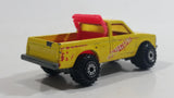 1991 Hot Wheels Beach Patrol "Surf Patrol" Truck Yellow Die Cast Toy Car Vehicle