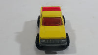 1991 Hot Wheels Beach Patrol "Surf Patrol" Truck Yellow Die Cast Toy Car Vehicle