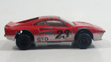 Vintage Majorette No. 211 Ferrari GTO Red White #23 1:56 Scale Die Cast Toy Car Vehicle - Made in France